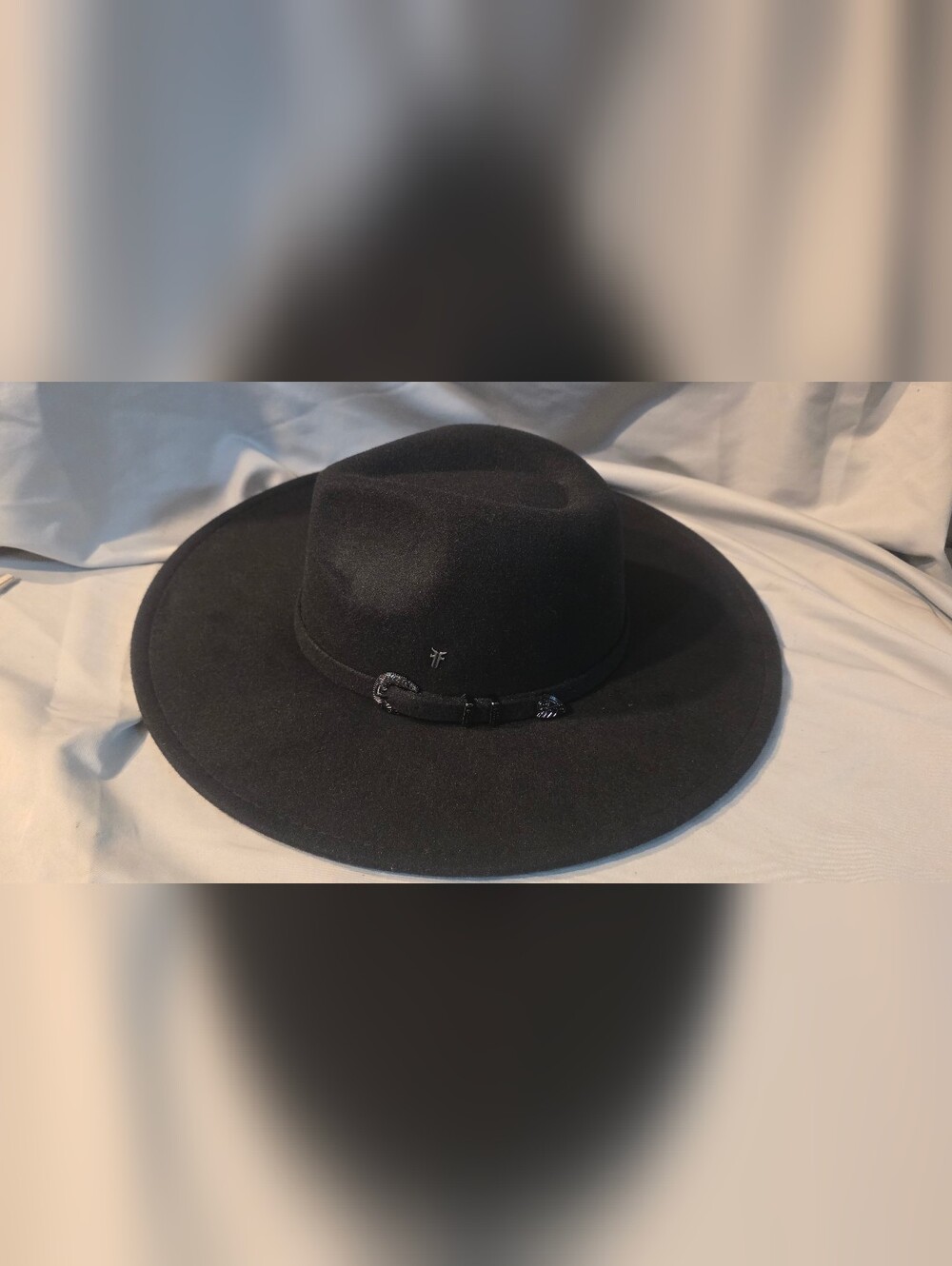 FRYE Womens Pinch Crown Fedora Black OS NWT